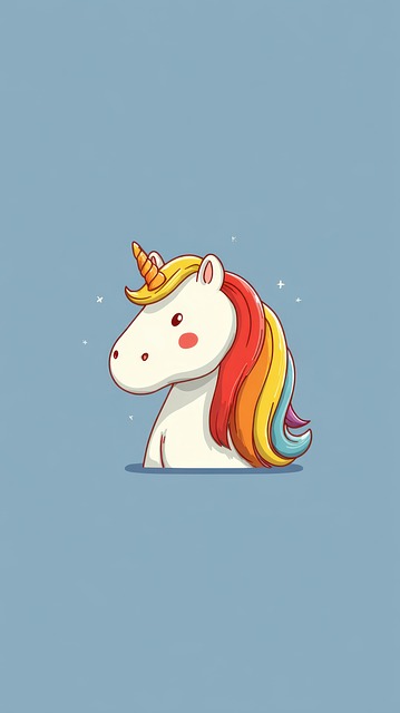Free Ai Generated Unicorn illustration and picture