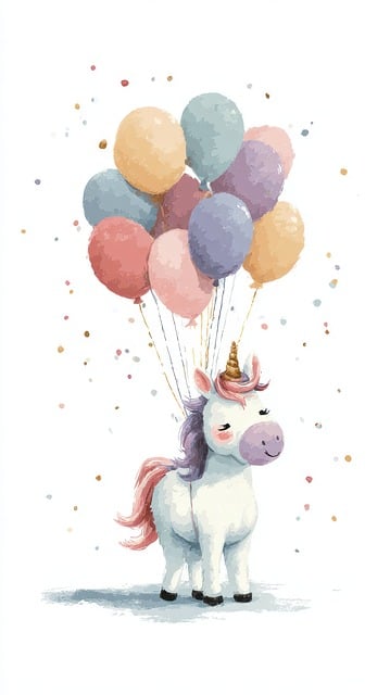 Free Ai Generated Unicorn illustration and picture