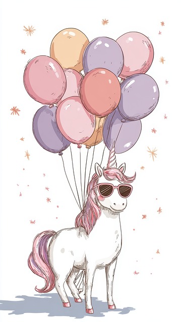 Free Ai Generated Unicorn illustration and picture