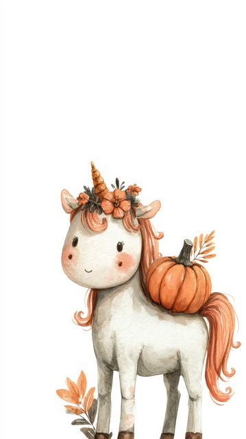 Free Ai Generated Unicorn illustration and picture