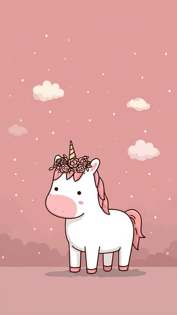 Free Unicorn Flower Crown illustration and picture