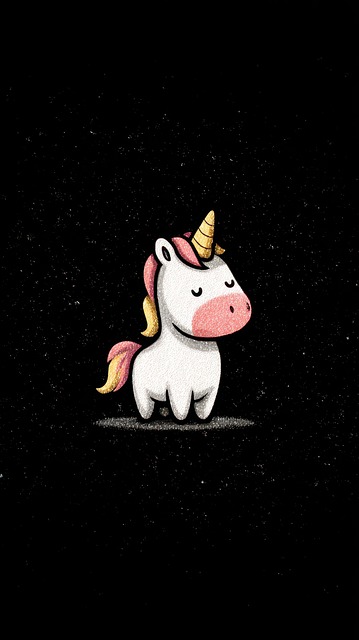 Free Unicorn Character illustration and picture