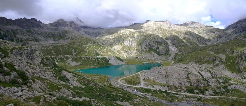 Munţi, Lacuri, Cascade, Dolomiti, Alpi