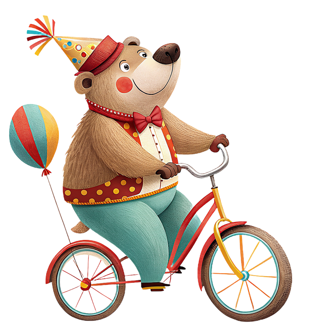 Free circus fun performance illustration