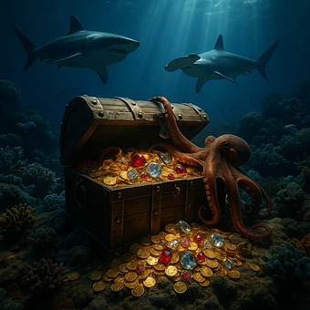 Free Ai Generated Underwater illustration and picture