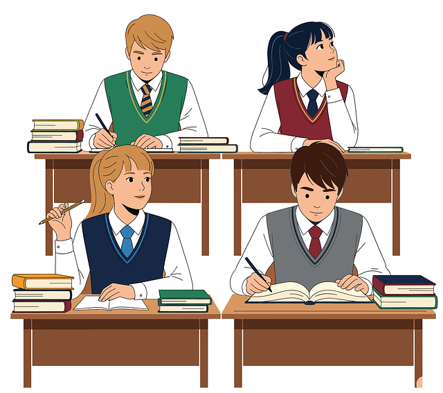 Free school class pupils vector