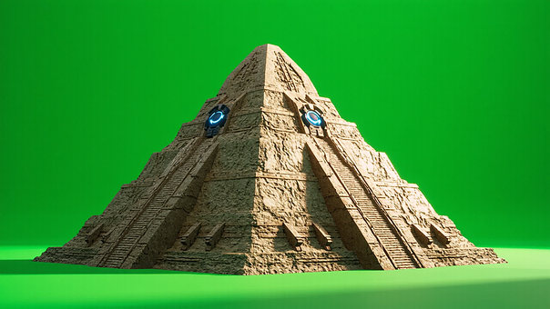 Pyramide, Fremmed Pyramide