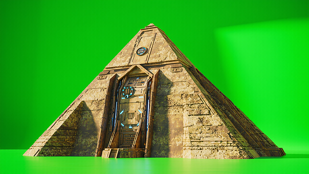 Pyramide, Fremmed Pyramide