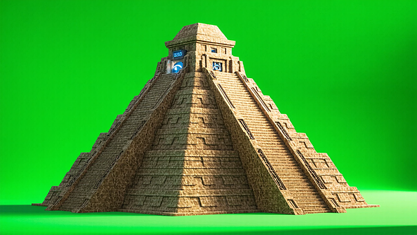 Pyramide, Fremmed Pyramide