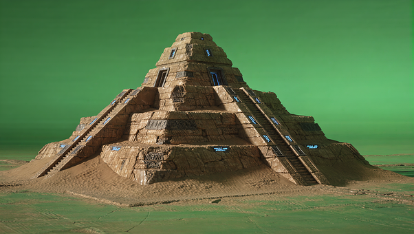 Pyramide, Fremmed Pyramide