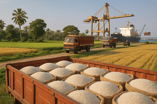 Free Rice India illustration and picture