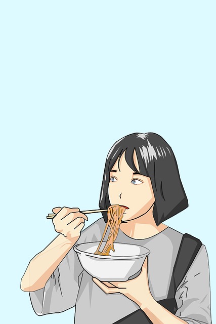 Niña, Mujer, Gente, Potrait, Comida