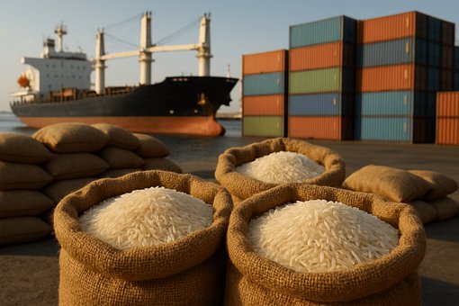 Free Rice Exporter illustration and picture