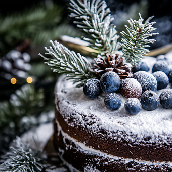 Navidad, Pastel, Días Festivos, Comida