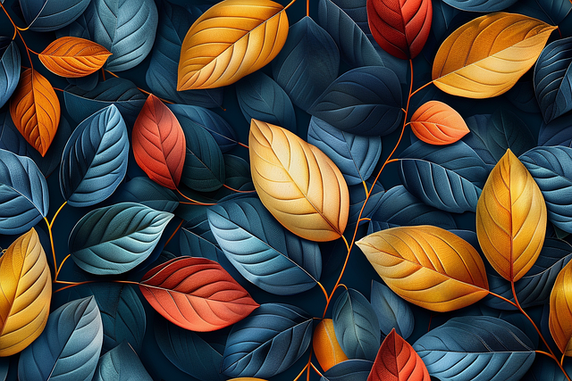 Free Autumn Leaves illustration and picture