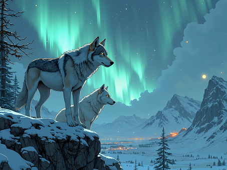 Free Wolf Animal illustration and picture
