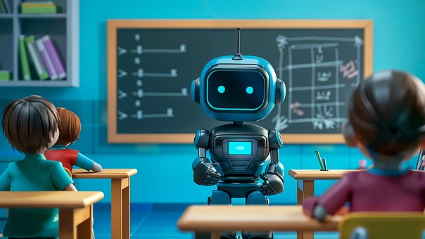 Studenten, Technologie, Robot, Toekomst