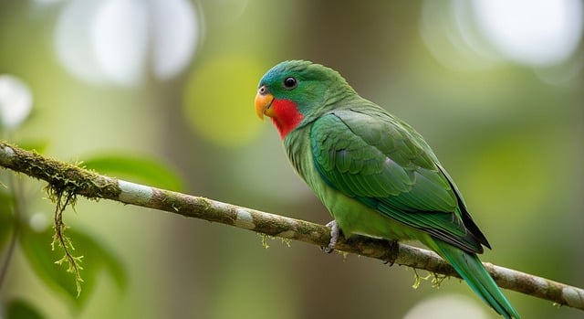 Free ai generated parrot bird illustration