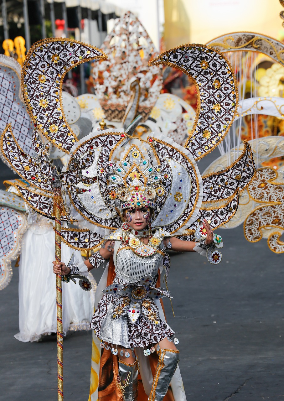 Jember, Indonesië, Kunst, Mode, Carnaval