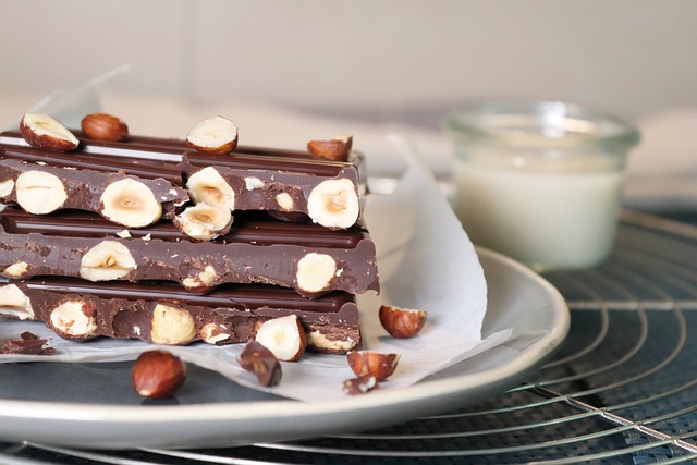 Chokolade, Lækker, Sød, Hasselnød