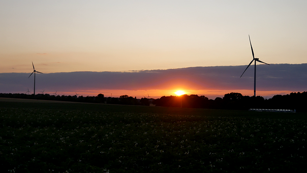 Sonnenuntergang, Natur, Himmel