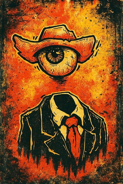 Free ai generated surreal eye illustration