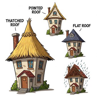 Free Roof House illustration and picture