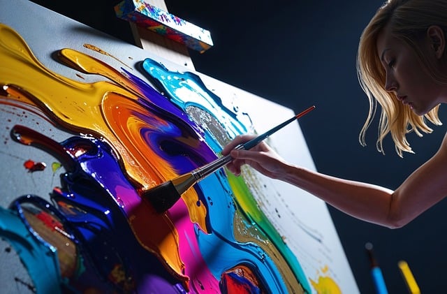 Free painting artist creative illustration