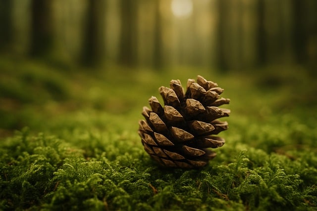 Ai Generado, Piña, Musgo, Bosque