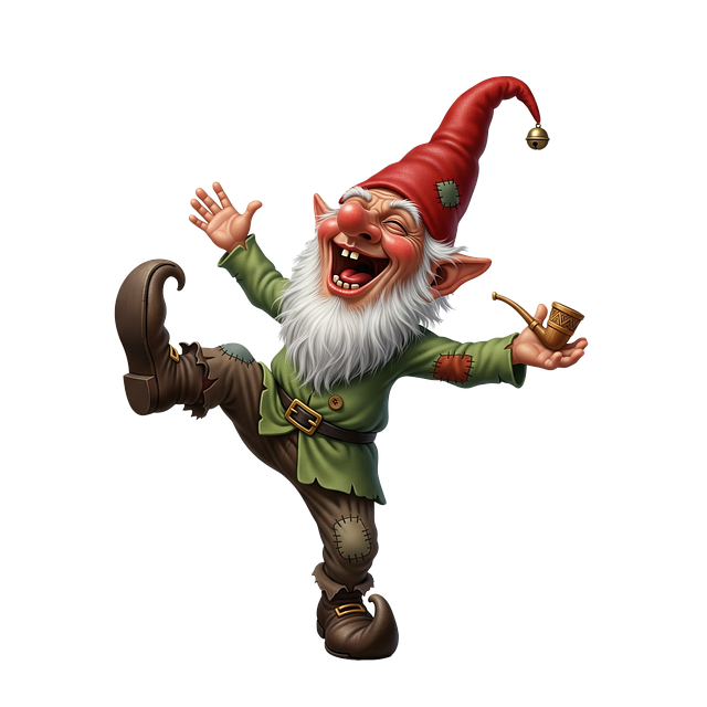 Free ai generated dwarf elf illustration