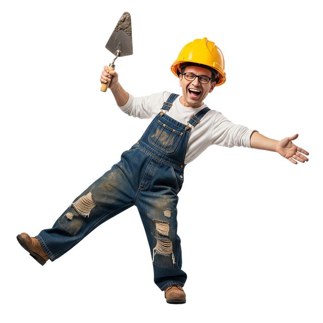 Free ai generated builder repair illustration