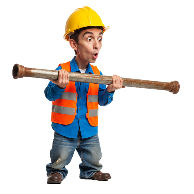 Free ai generated builder repair illustration