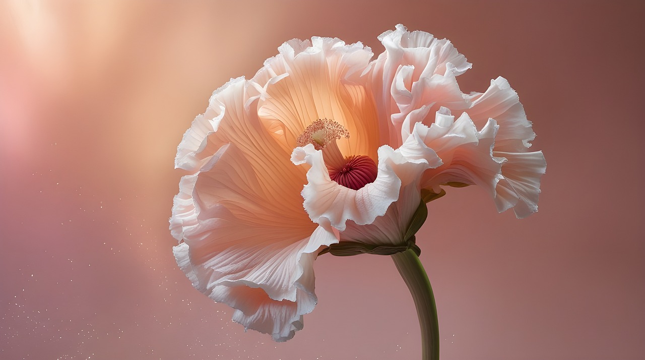Free ai generated flower flora illustration