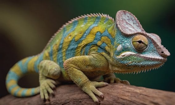Kameleon, Reptil, Dyr, Natur, Øgle