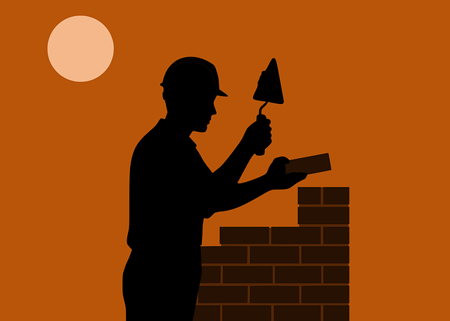 Free construction worker builder vector
