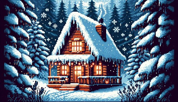 Free Snow Pixel photo and picture