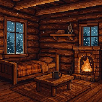 Free Cabana Winter illustration and picture