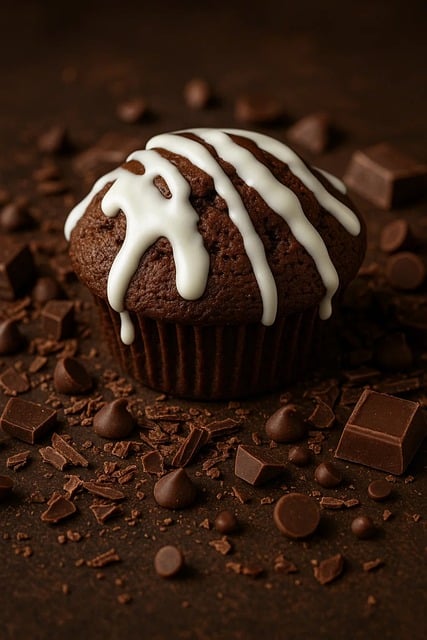 Free ai generated cupcake muffin illustration