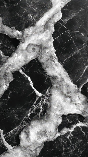 Free abstract design home renovation black marble illustration