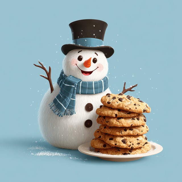 Free cookies sweets festive illustration