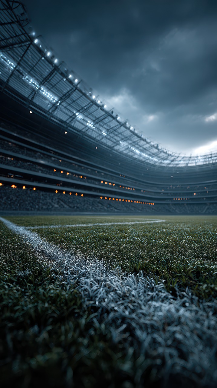 Download free HD stock image of Stadium Field Free stadium field floodlights illustration