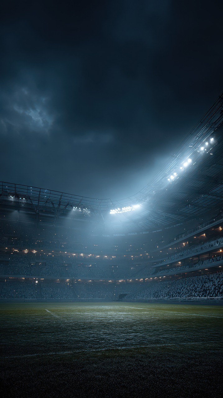 Download free HD stock image of Stadium Floodlights Free stadium floodlights pitch illustration