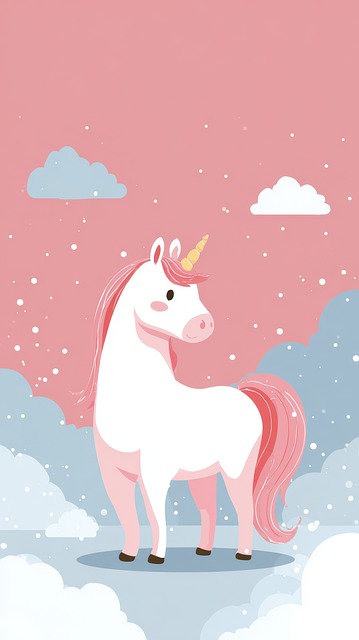 Free Unicorn Cloud illustration and picture