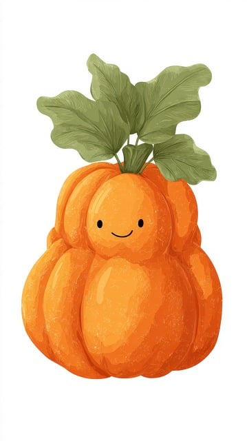 Free Pumpkin Cartoon illustration and picture