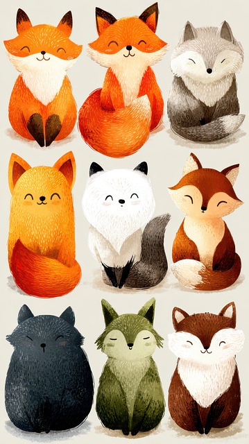Free Animal Artwork Unique Character illustration and picture