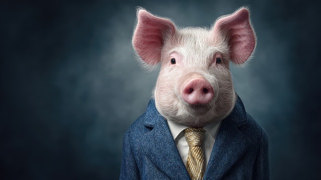 Free Pig Suit illustration and picture