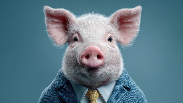 Free Pig Suit illustration and picture