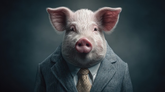 Free Pig Suit illustration and picture