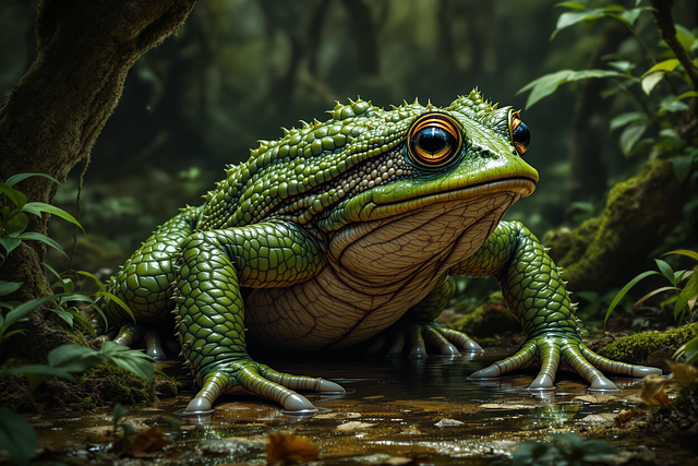 Free Frog Amphibian illustration and picture