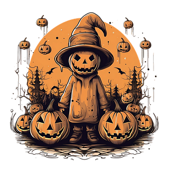 Free Pumpkin Halloween illustration and picture